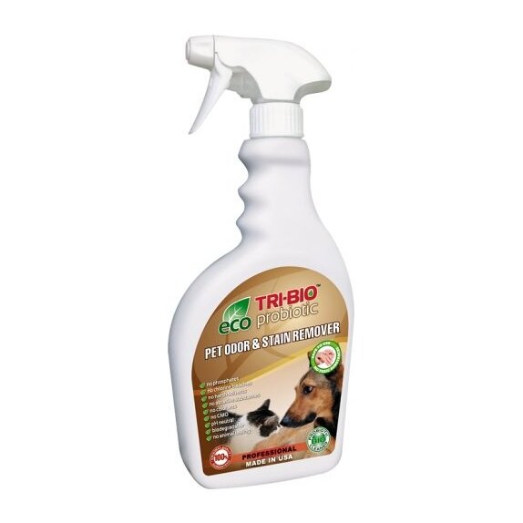 Probiotyczny Spray Usuwający Nieprzyjemne Zapachy Zwierząt i Odplamiacz 2w1 420 ml Tri-Bio cena 19,99zł