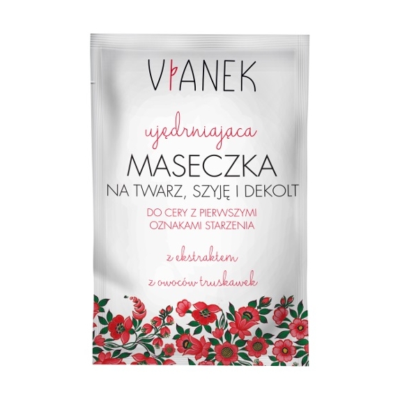 Vianek ujędrniająca maseczka na twarz, szyję i dekolt 10 ml cena 5,90zł