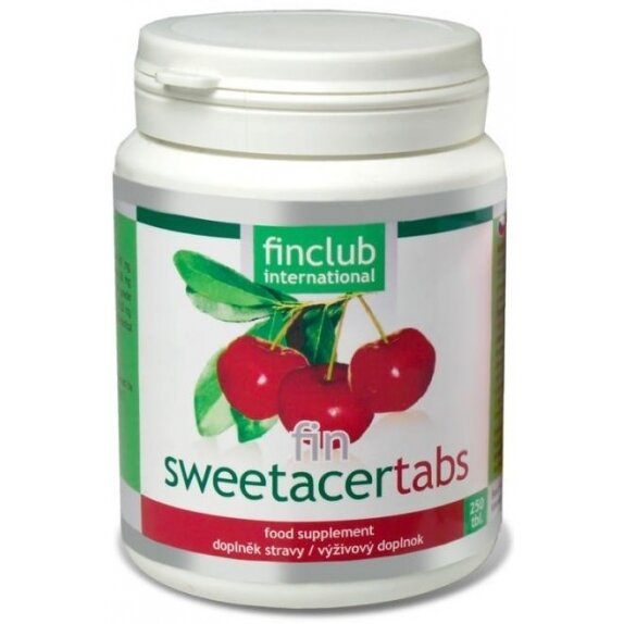 fin Sweetacertabs naturalna witamina C, która smakuje jak cukierek 250 tabletek cena 78,39zł
