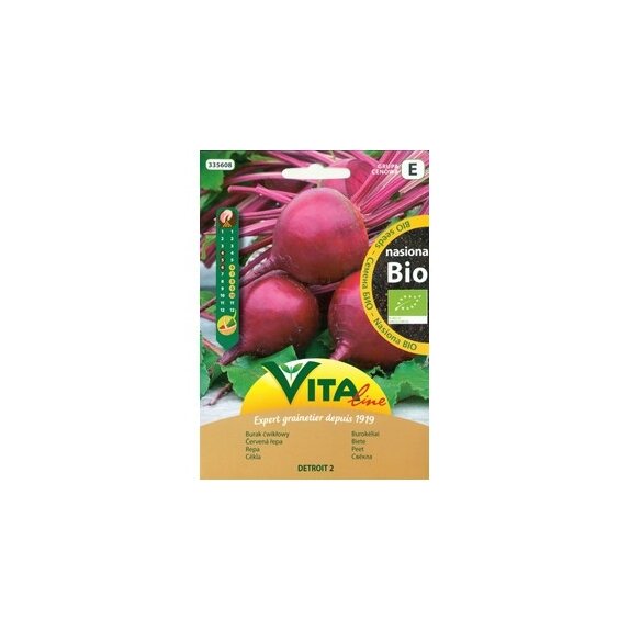 Nasiona buraka ćwikłowego 8 g BIO Vita Line cena 5,15zł
