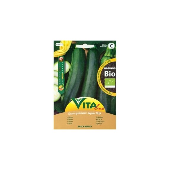 Nasiona cukinii 2 g BIO Vita Line cena 3,00zł