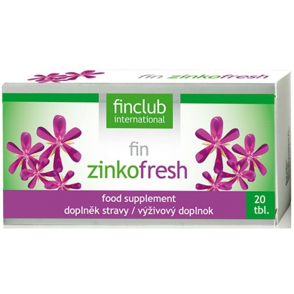 fin Zinkofresh 20 tabletek cena 35,99zł