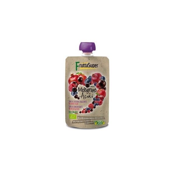 Przecier owocowy granat-acai 120 g BIO Natura Nuova cena 5,69zł