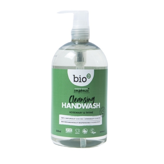 Bio-D antybakteryjne mydło w płynie rozmaryn i tymianek 500 ml cena 31,60zł