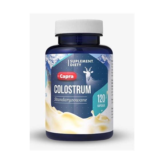 Capra Colostrum 120 kapsułek Hepatica cena 93,90zł