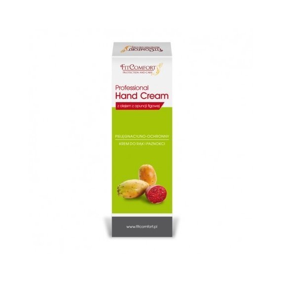 Fitcomfort Krem do rąk z olejem z opuncji figowej 50 ml + zestaw różnych próbek ok. 6ml Gratis! cena 17,19zł