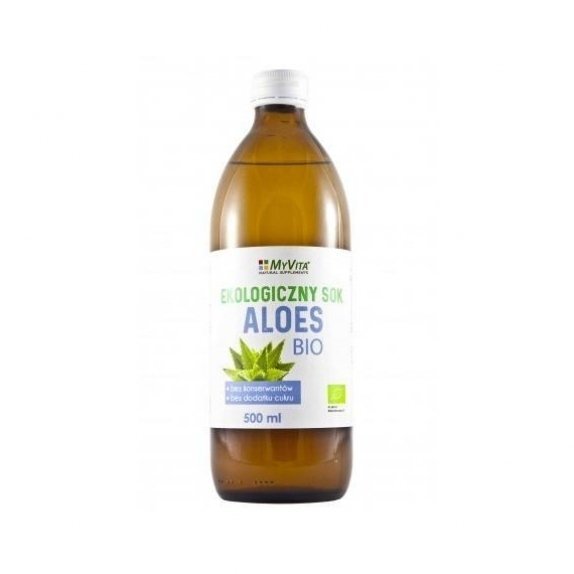 MyVita Ekologiczny sok z Aloesu BIO 500 ml cena 18,25zł