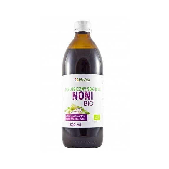 MyVita Ekologiczny sok z Noni BIO 500 ml cena 33,80zł