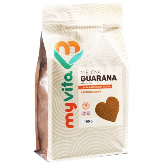 MyVita Guarana proszek 100 g cena 17,50zł