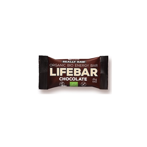 Baton daktylowo-orzechowy z czekoladą raw bezglutenowy 25 g BIO Life food cena 5,39zł