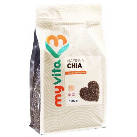 MyVita Nasiona Chia 1000 g cena 44,00zł