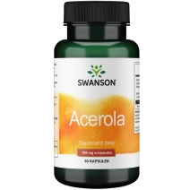 Swanson acerola 500 mg 60 kapsułek