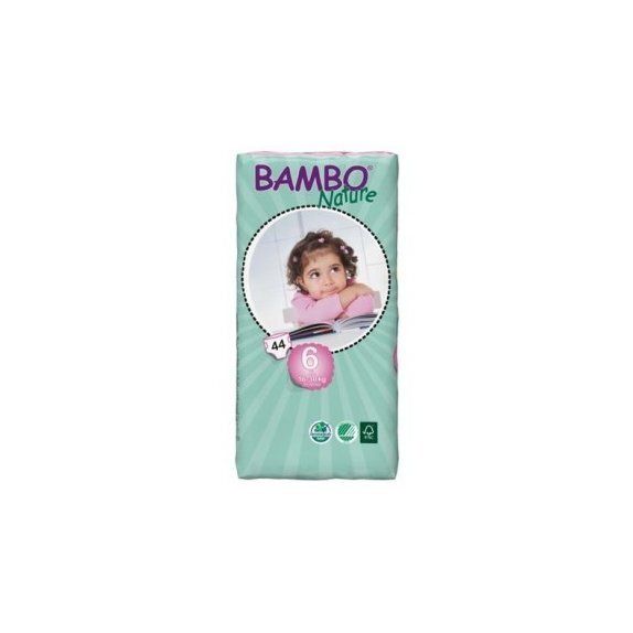 Bambo Nature XL Pieluszki ekologiczne jednorazowe (16-30 kg) 44 sztuk cena €17,52