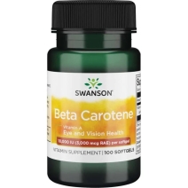 Swanson beta carotene 10,000 IU 100 kapsułek