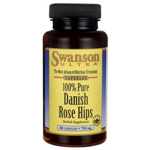 Swanson dzika róża 750 mg 60 kapsułek cena €6,78