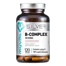 MyVita Silver Pure B-complex 8 witamin z grupy B 120 kapsułek PROMOCJA!