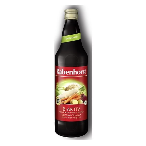 Rabenhorst sok wielowarzywny 750 ml BIO cena 4,12$