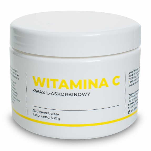 Visanto Witamina C 100% kwas L-askorbinowy 500 g cena 49,99zł