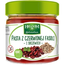 Pasta z czerwonej fasoli i soczewicy 190 g Helcom