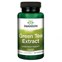 Swanson green tea ekstrakt 500 mg 60 kapsułek