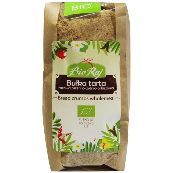 Bułka tarta razowa 250 g BIO Bio Raj  cena 8,40zł