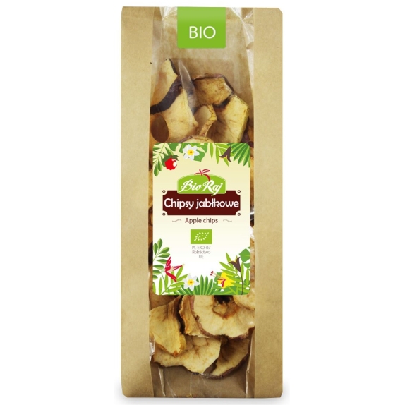 Chipsy jabłkowe 50g BIO Bio Raj cena 1,81$