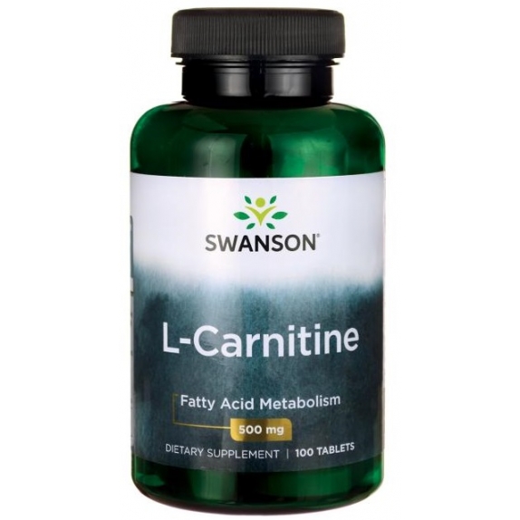 Swanson L-karnityna 500 mg 100 tabletek cena 84,90zł