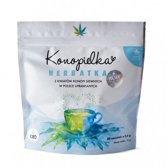 Hemp Herbatka ekspresowa Konopielka 16 g cena 15,45zł