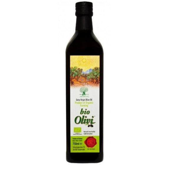 Oliwa z oliwek bio olivi extra virgin 750 ml Messi cena 49,30zł