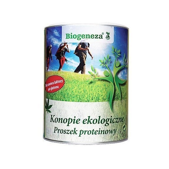 Konopie proszek proteinowy 400 g Biogeneza cena 62,70zł
