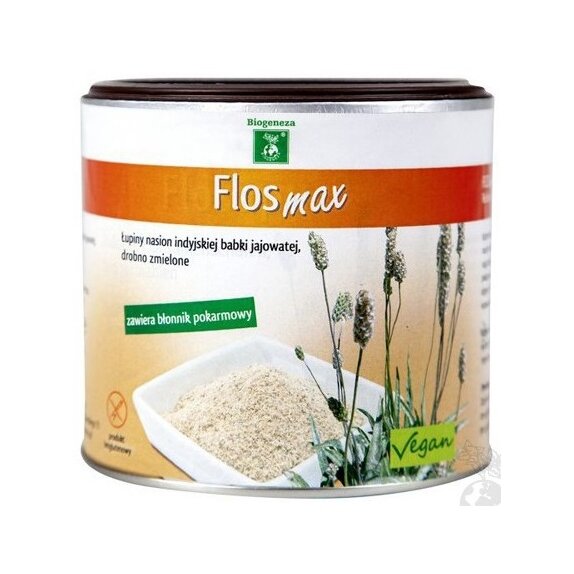 Flosmax roślinny błonnik 300 g Biogeneza cena 65,84zł