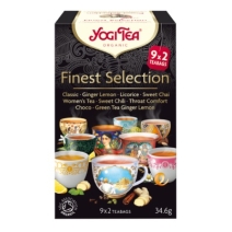 Herbata wyborny zestaw finest selection 18 saszetek  Yogi Tea