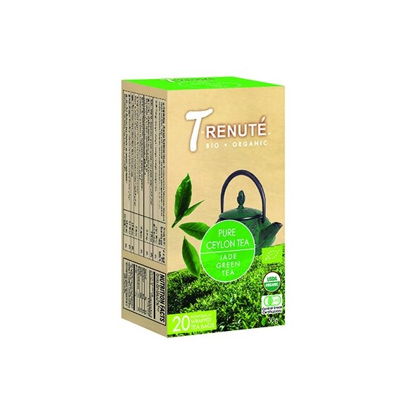 Herbata zielona Pure Ceylon Tea 20x1,5g BIO T'renute cena 8,80zł