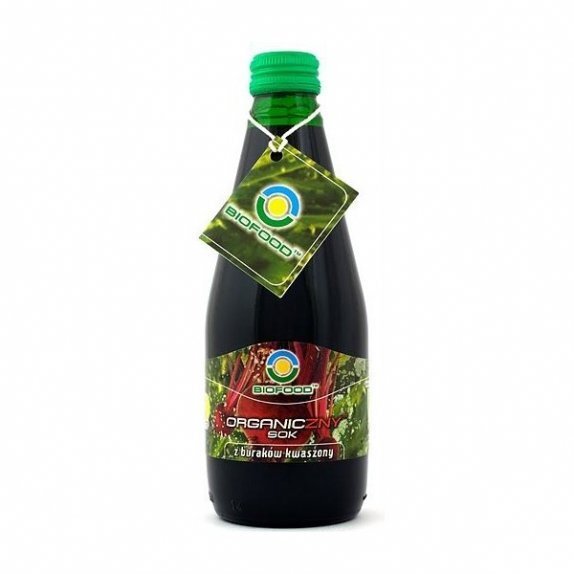Sok z buraków kwaszony 300 ml BIO Bio Food cena 6,45zł