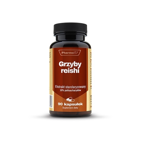 Grzyby reishi 90 kapsułek Pharmovit cena 44,99zł