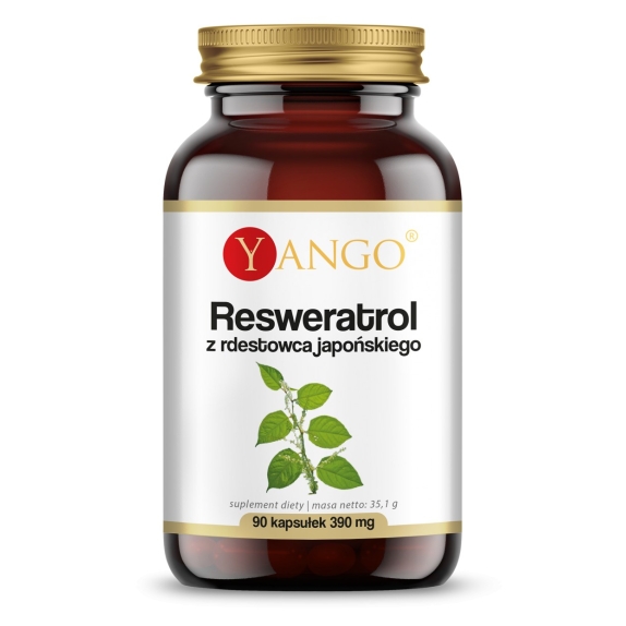 Yango resveratrol 90 kapsułek cena 89,90zł