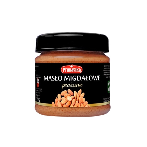 Masło migdałowe prażone 185 g Primavika cena 25,39zł