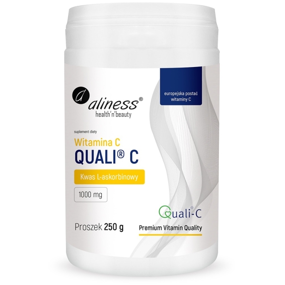 Aliness witamina C Quali®-C 1000 mg 250 g proszek cena 58,00zł