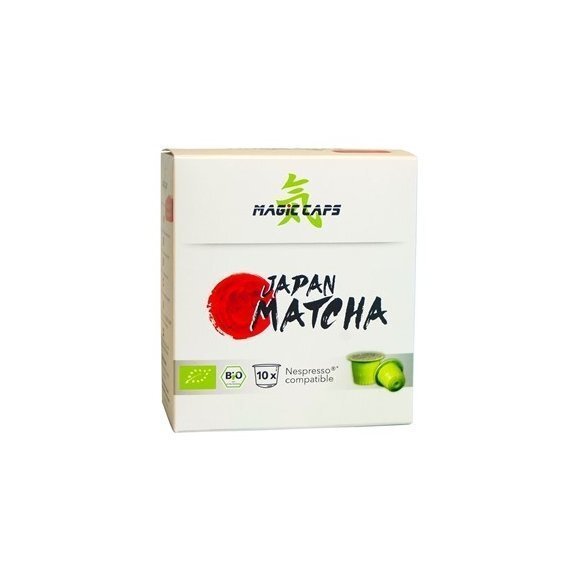 Herbata matcha w kapsułkach kompatybilnych z systemem Nespresso BIO 10 szt Matcha Magic cena 23,47zł