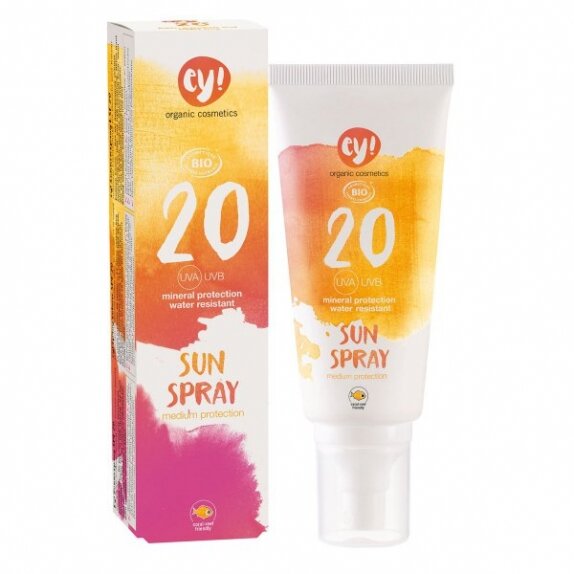 Ey! Spray na słońce SPF 20 100 ml KWIETNIOWA PROMOCJA! cena 62,20zł