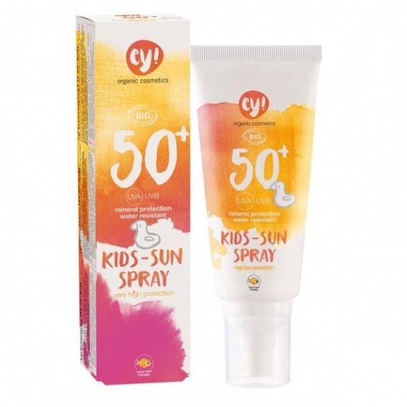 Ey! Spray na słońce SPF 50+ Kids 100 ml CZERWCOWA PROMOCJA! cena 22,54$