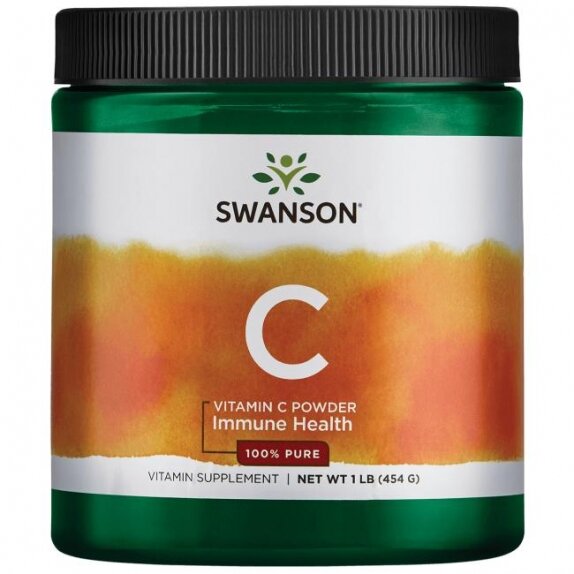 Swanson witamina C 100% czystości 454 g MEGA CENA !!! cena 64,70zł