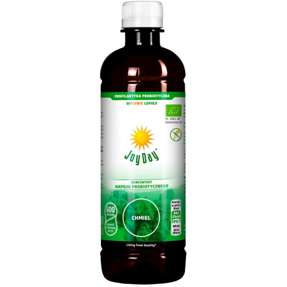 Napój probiotyczny chmiel (koncentrat) 500 ml BIO Joy Day cena 12,69$