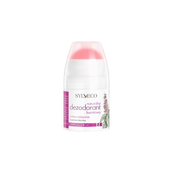 Sylveco Naturalny dezodorant kwiatowy 50 ml + Duetus maseczka GRATIS! cena 25,90zł
