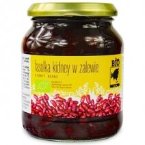 Fasolka Kidney w zalewie w słoiku 350 g (215 g) BIO Bio Azja