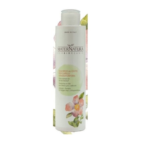 MaterNatura szampon z czystkiem do włosów tłustych przeciwłupieżowy 250 ml cena 49,95zł