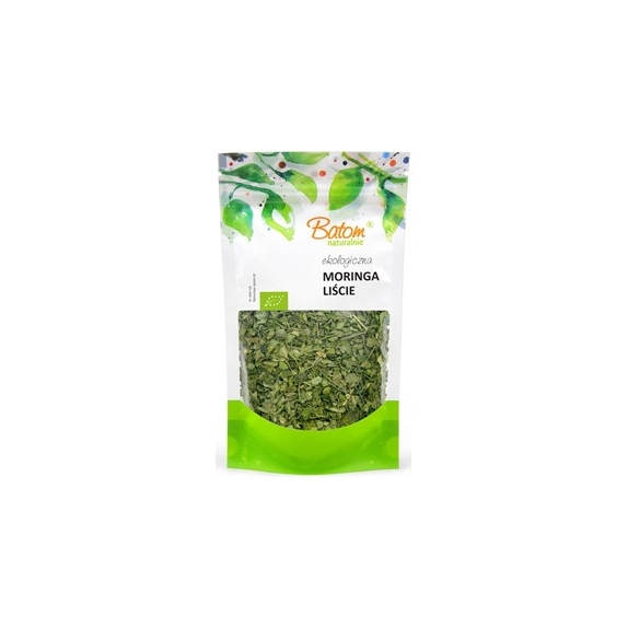 Moringa liście BIO 50 g Batom cena 7,09zł