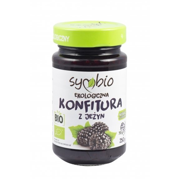 Konfitura z jeżyn 250 g Symbio cena 7,25zł