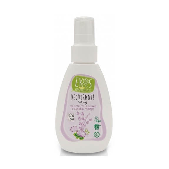 Ekos dezodorant w sprayu z lawendą i geranium 100 ml ECO cena 19,25zł