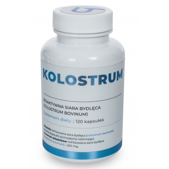Visanto kolostrum 200 mg 120 kapsułek Jerzy Zięba  cena 187,00zł